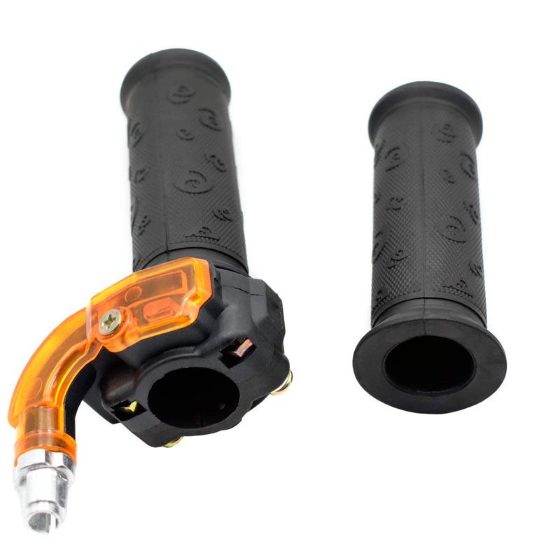 Royitay 7/8" 22mm Twist Throttle Accelerator Grip and 39" Throttle Cable for 47cc-49cc 2-Stroke 4 Wheeler Quad Trail Bike Mini Pit Dirt ATV Quad Pocket Motorized Bike Parts - Image 3